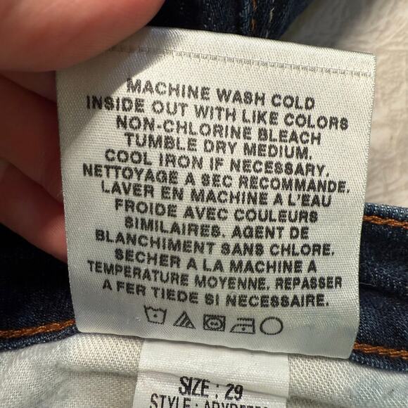 Joe’s Jeans Women’s Honey Straight Leg – Size 29 – Ryder Wash Tall - Picture 7 of 11